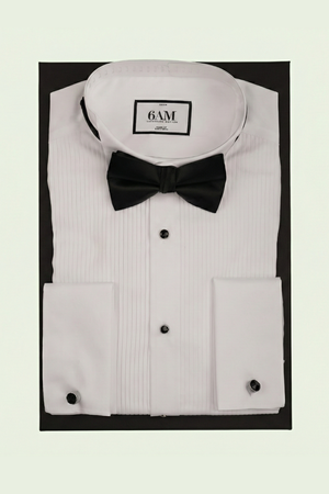 Cutie Cadou Bărbați Cămașă, Papion și Butoni 6AM5006