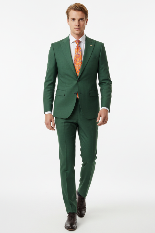 Costum Clasic - Verde 6AM179