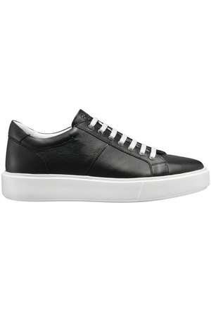Pantofi Sport Bărbați Negru cu Talpă Albă 6AM 6897