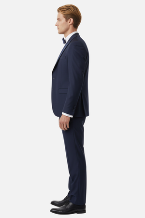 Costum de Ceremonie cu Rever Detaşabil 6AM705