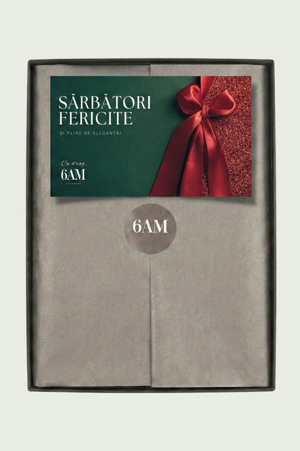 Cutie Cadou Bărbați Papioane si Batiste Asortate, Bretele, Butoni și Broșă 6AM5012