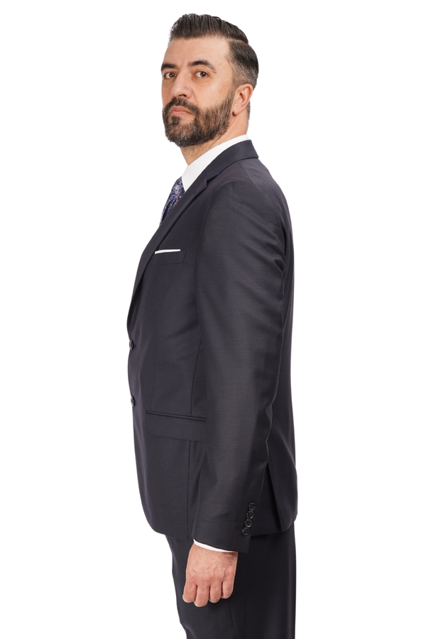 Costum Bărbați Bleumarin Premium din Lână