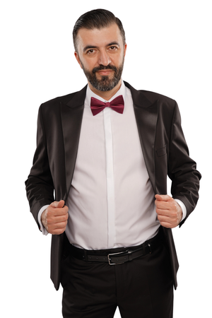 Cămașă Bărbați Albă Non-Iron – Bumbac Superfin cu Mânșetă pentru Butoni