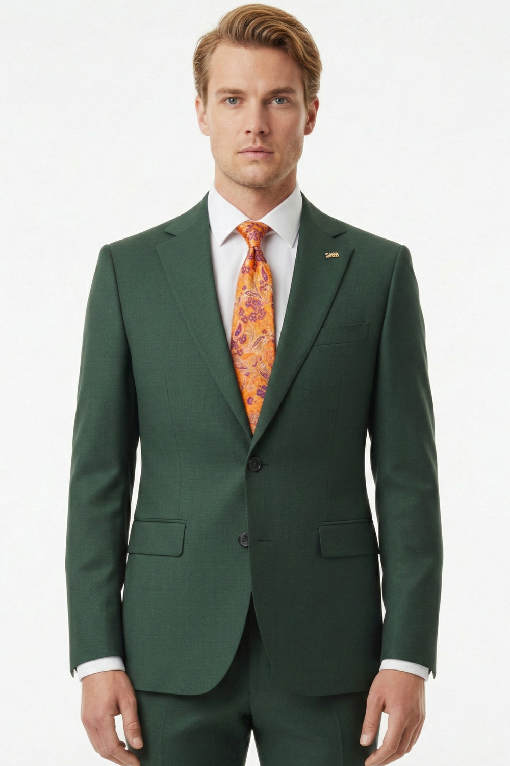 Costum Clasic - Verde 6AM179