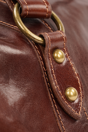 Geantă de Voiaj din Piele Naturală Maro Închis – Made in Italy