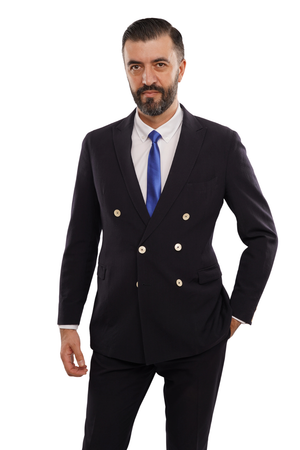 Cămașă Bărbați Albă – Bumbac Elastic