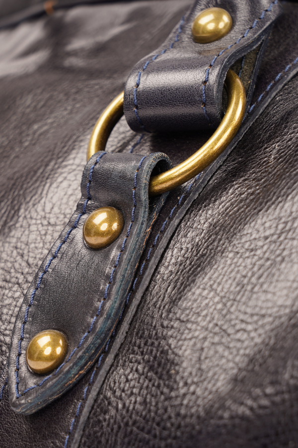 Geantă de Voiaj din Piele Naturală Bleumarin – Made in Italy