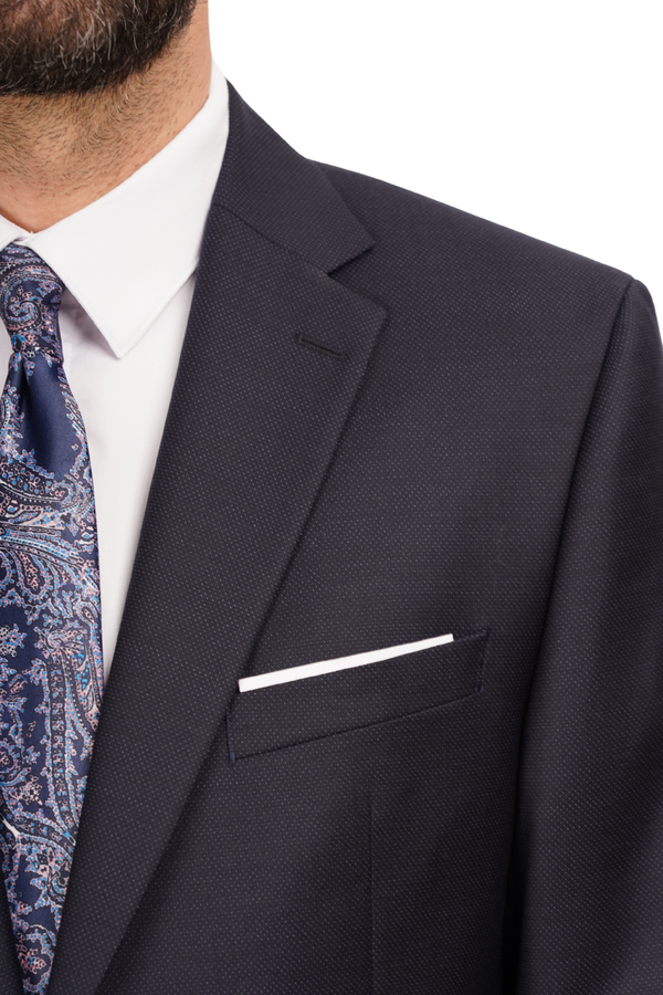 Costum Bărbați Bleumarin Premium din Lână