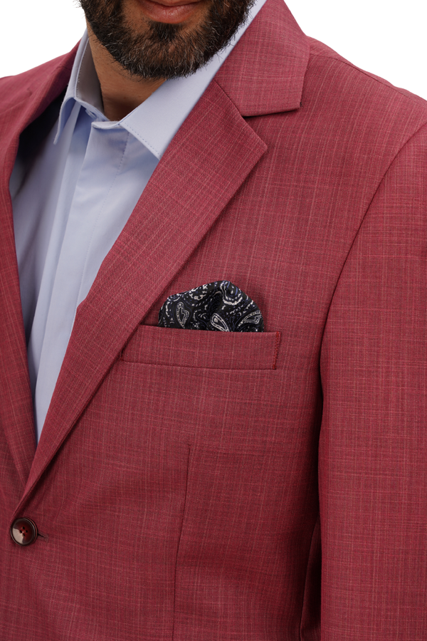 Costum Bărbați Roz din Lână