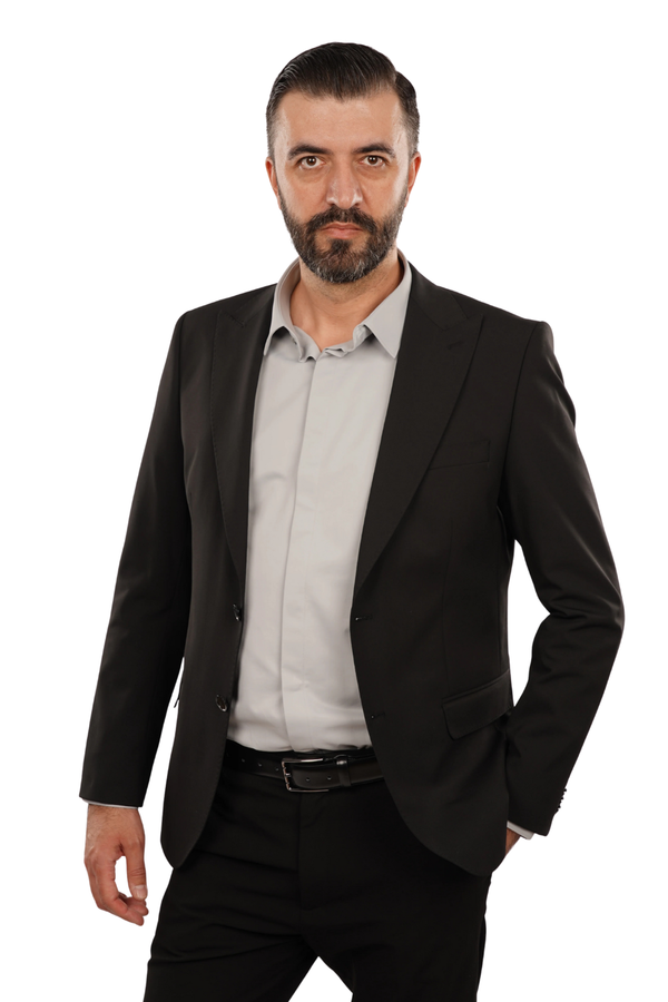 Cămașă Bărbați Gri Deschis – 97% Bumbac