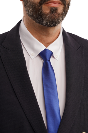 Cămașă Bărbați Albă – Bumbac Elastic