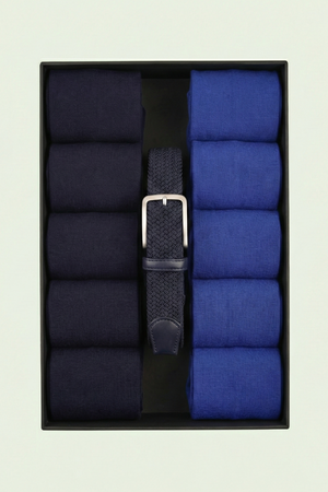 Pachet Cadou Bărbați Curea Elastică și Șosete 6AM5034