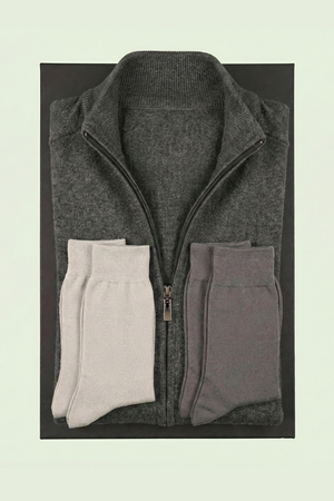 Cutie Cadou Bărbați Pulover și Șosete 6AM5036