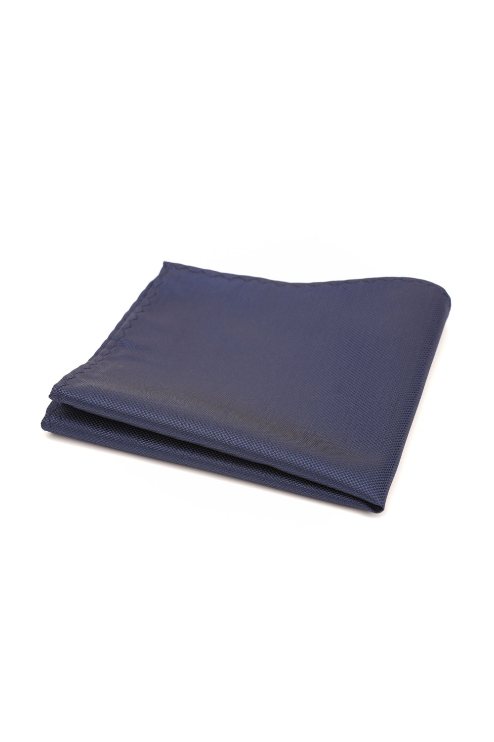 Batistă de buzunar albastru indigo – 100% mătase