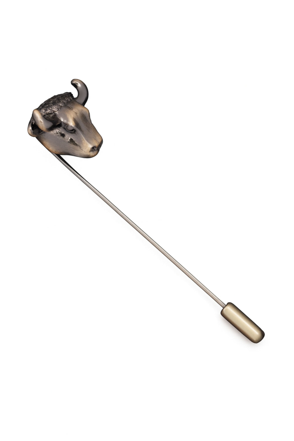 Ac de rever bronz antichizat cu cap de taur