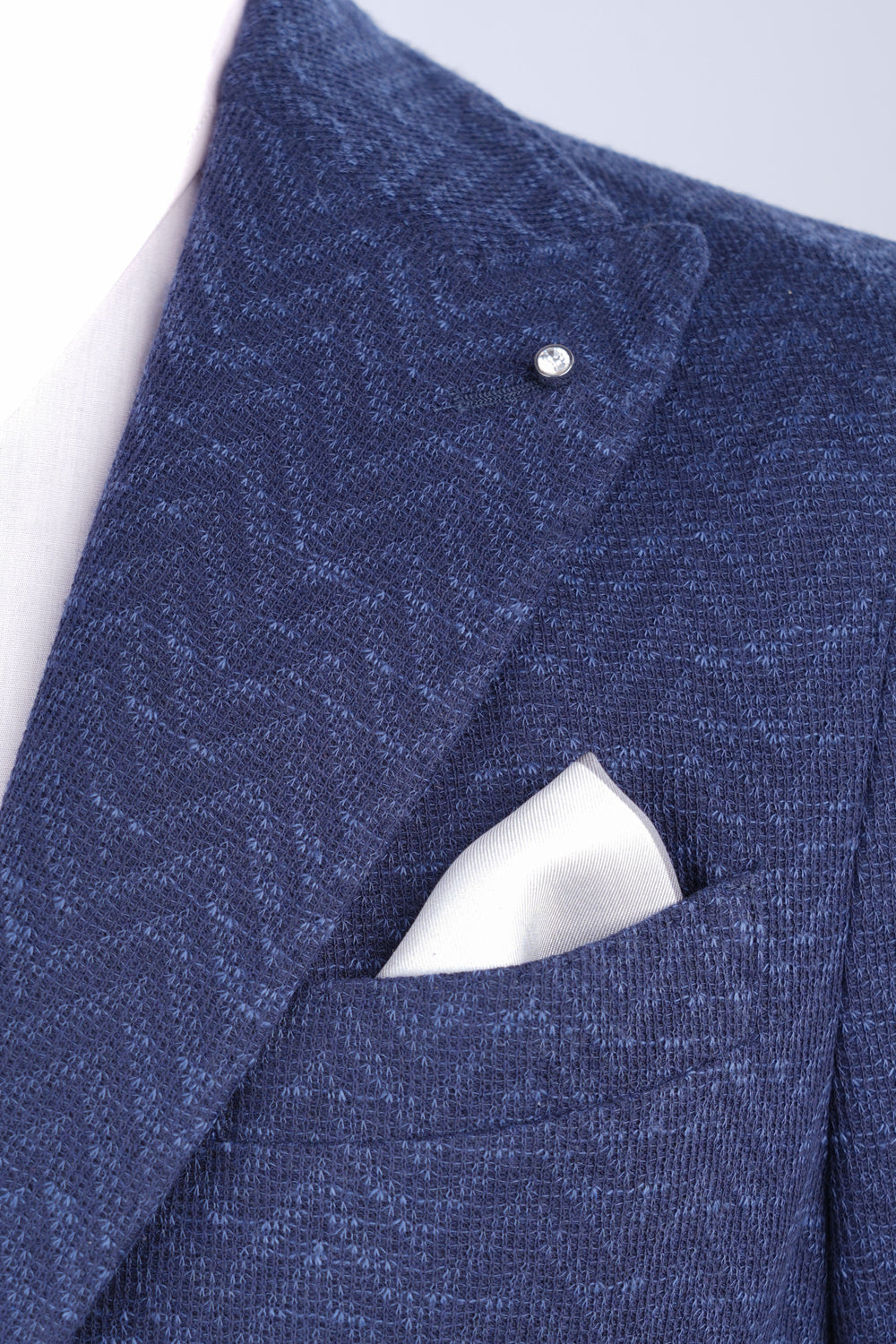 Ac de rever argintiu cu cristal transparent