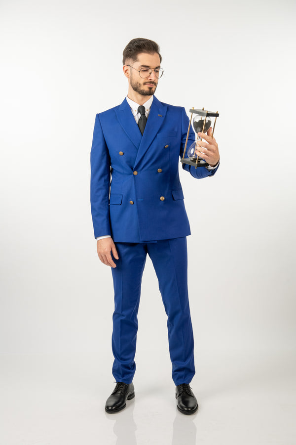 Costum Clasic Bărbați - Albastru