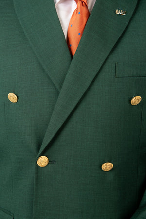 Costum 2 Rânduri Nasturi - Verde