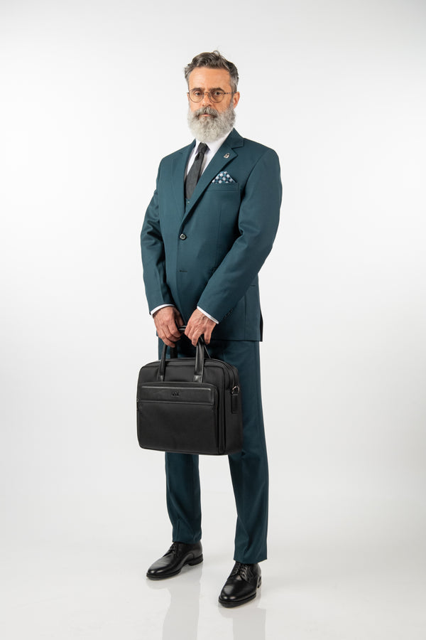 Costum Clasic Bărbați - Turqouise din 3 Piese