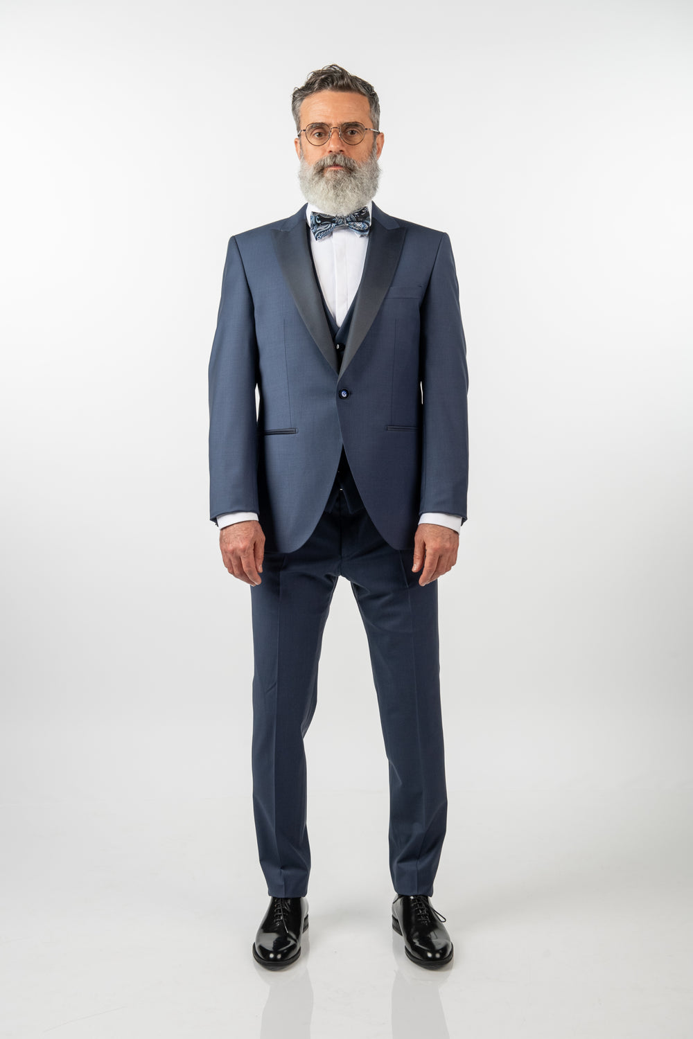 Costum Ceremonie - Bleumarin Premium din 3 Piese