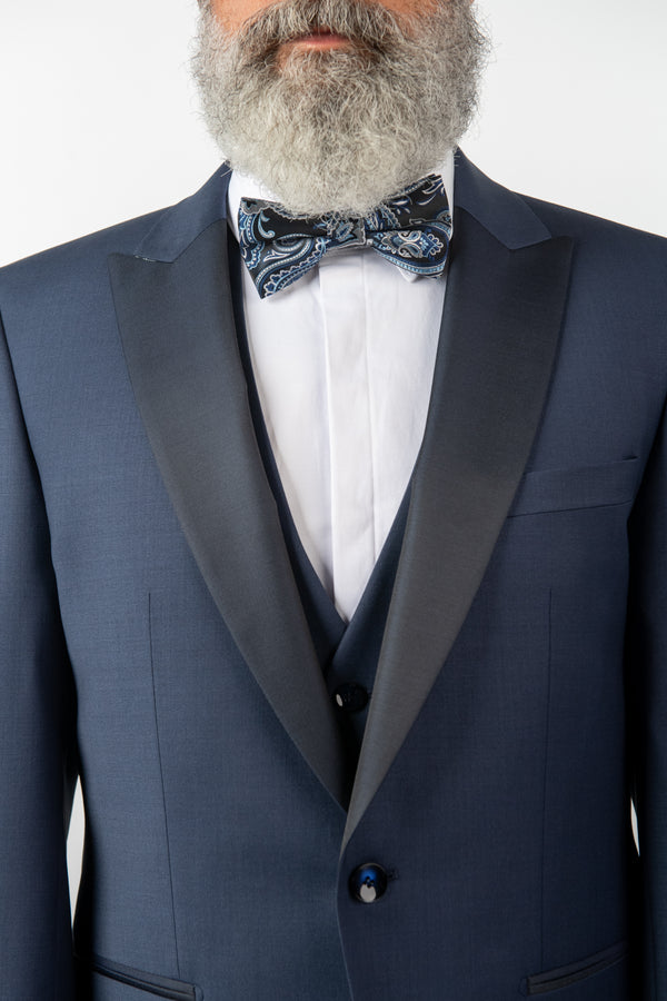 Costum Ceremonie - Bleumarin Premium din 3 Piese