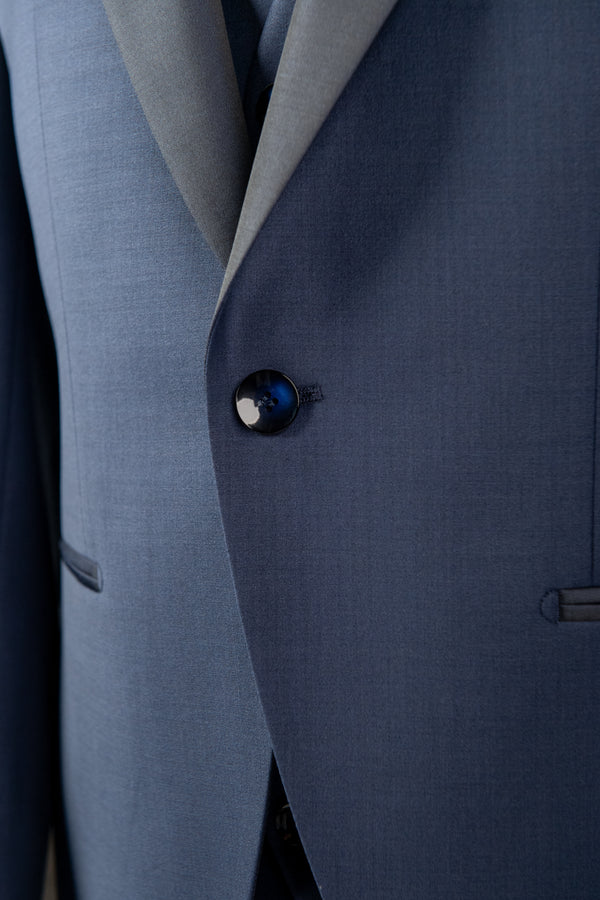 Costum Ceremonie - Bleumarin Premium din 3 Piese