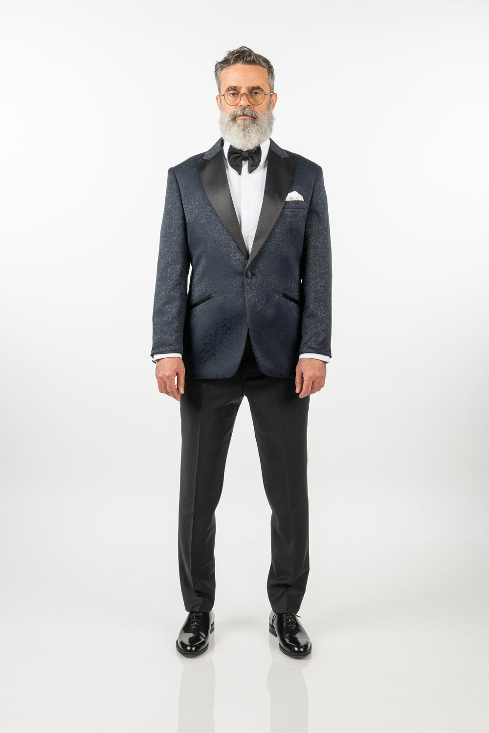 Costum Ceremonie - Bleumarin Brocart