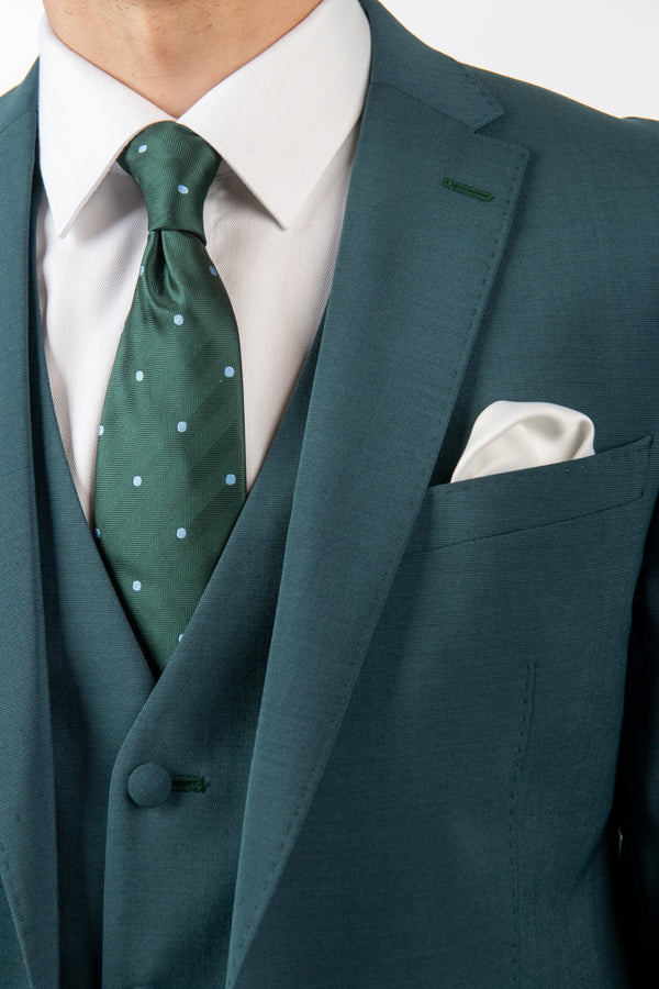 Costum Clasic Bărbați - Turquoise Premium