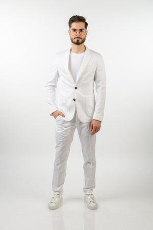 Costum Clasic Bărbați - Alb