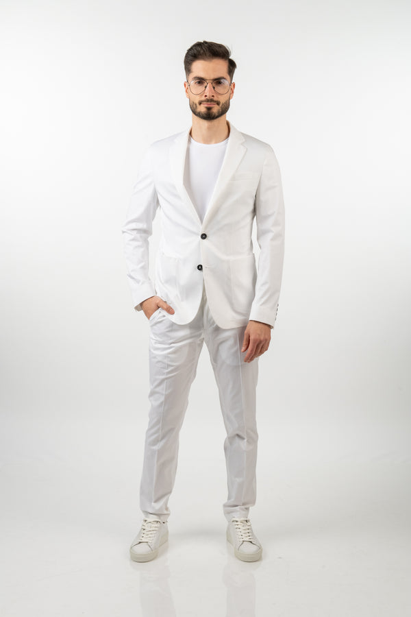 Costum Clasic Bărbați - Alb