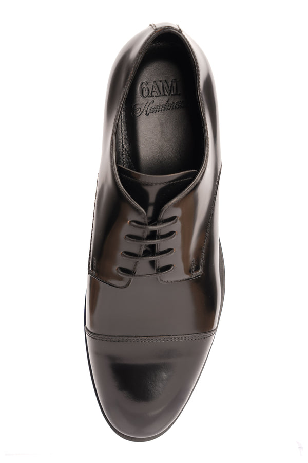 Pantofi Eleganți Bărbați Negru Finisaj Lucios