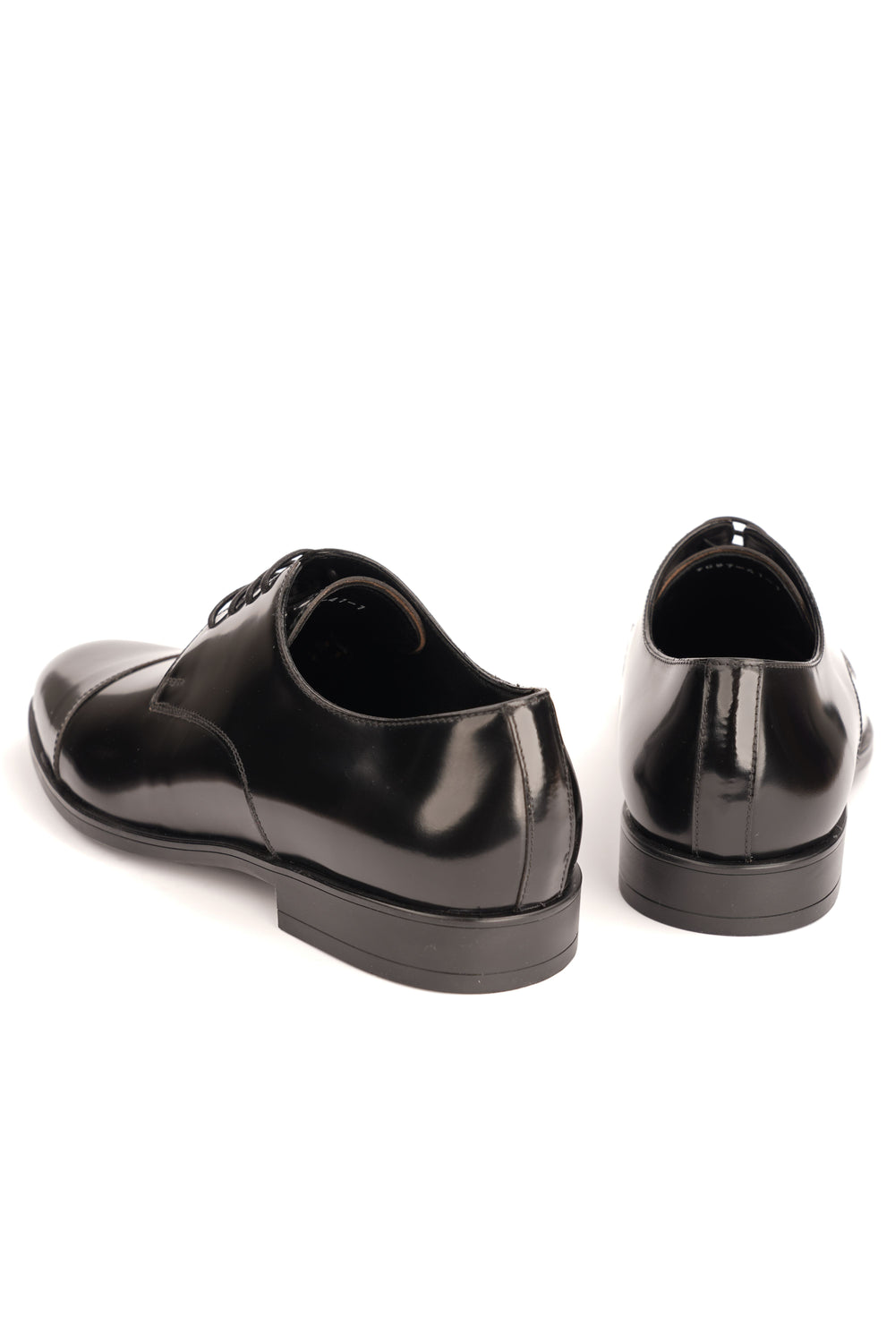 Pantofi Eleganți Bărbați Negru Finisaj Lucios