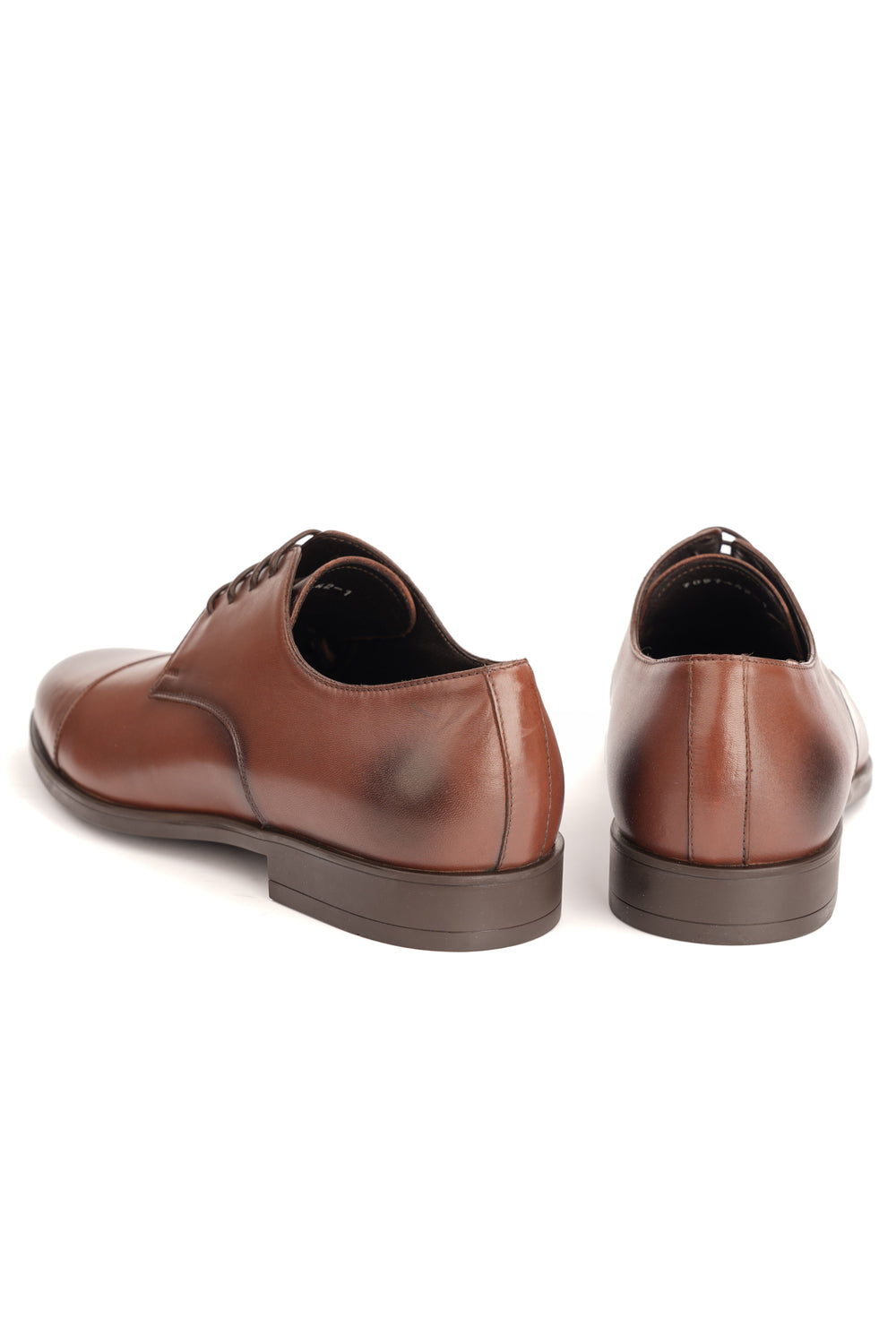 Pantofi Eleganți Bărbați Maro Cu Vârf Șlefuit