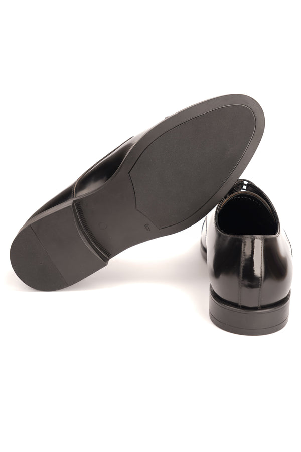 Pantofi Eleganți Bărbați Negru Finisaj Lucios