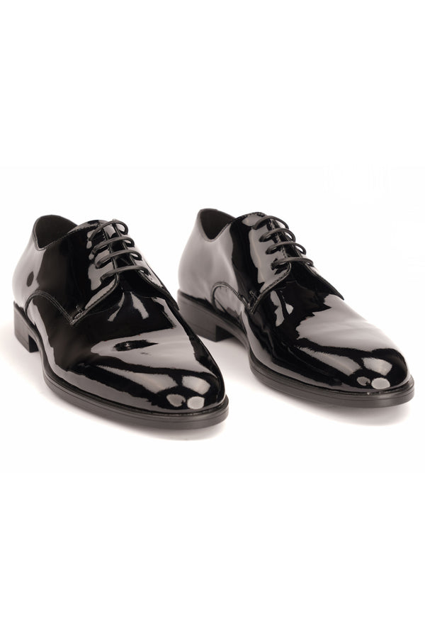 Pantofi Eleganți Bărbați Negru Lac