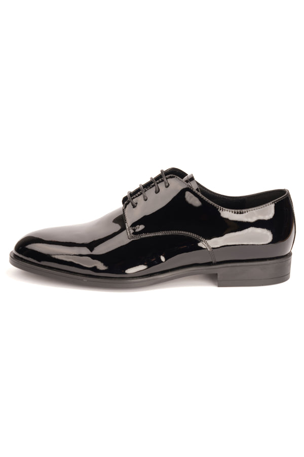 Pantofi Eleganți Bărbați Negru Lac