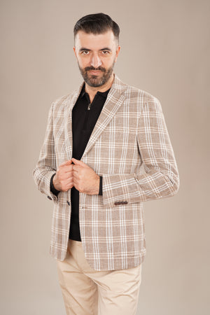 Pulover Bărbați Negru cu Guler Polo și Fermuar