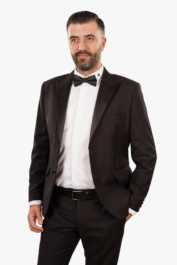 Cămașă Bărbați White Tie cu Guler Rândunică și Mansete pentru Butoni