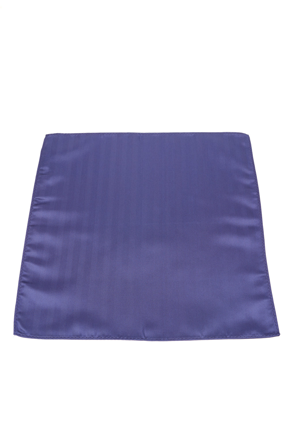 Batistă de buzunar albastră uni cu textură discretă