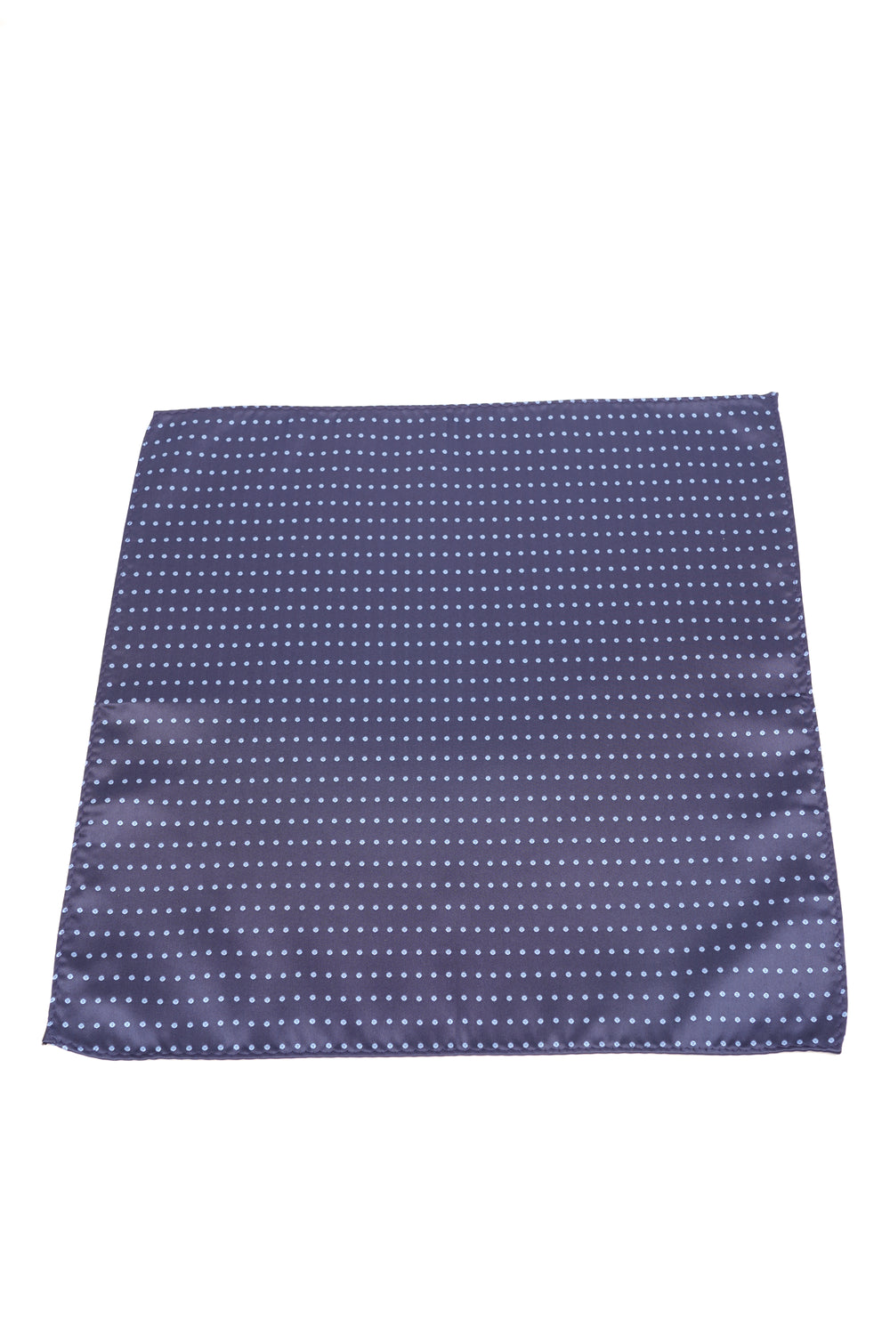 Batistă de buzunar bleumarin cu imprimeu punctat bleu