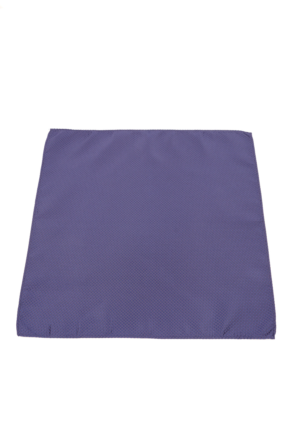 Batistă de buzunar bleumarin uni cu textură fină