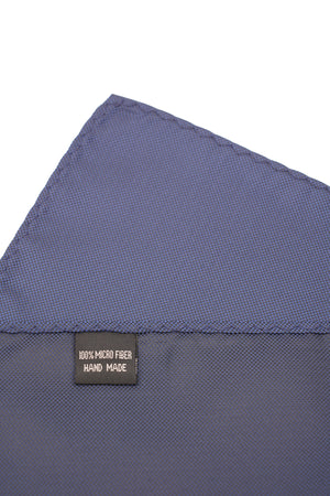 Batistă de buzunar albastru indigo – 100% mătase