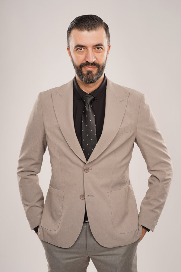 Cămașă Bărbați Neagră – Bumbac Elastic