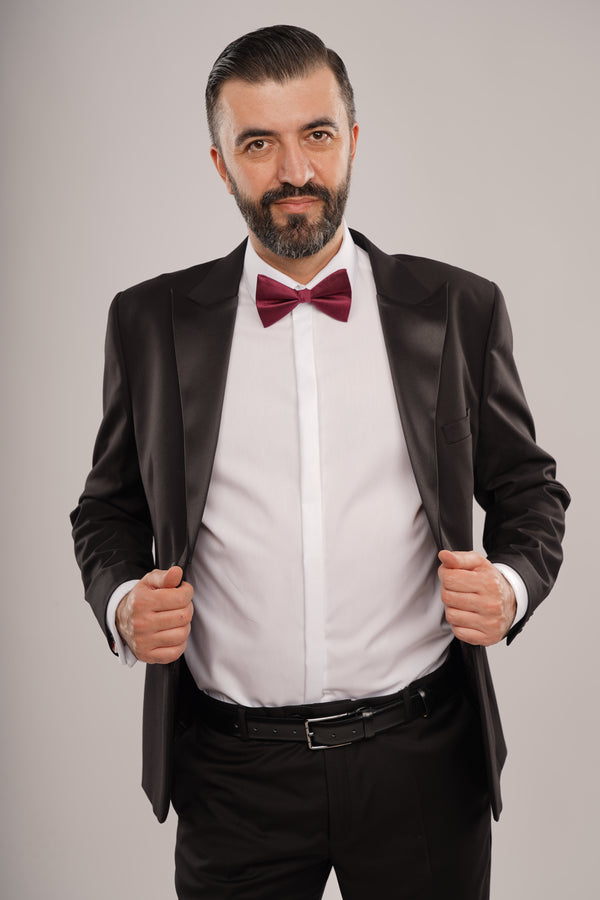 Cămașă Bărbați Albă Non-Iron – Bumbac Superfin cu Mânșetă pentru Butoni