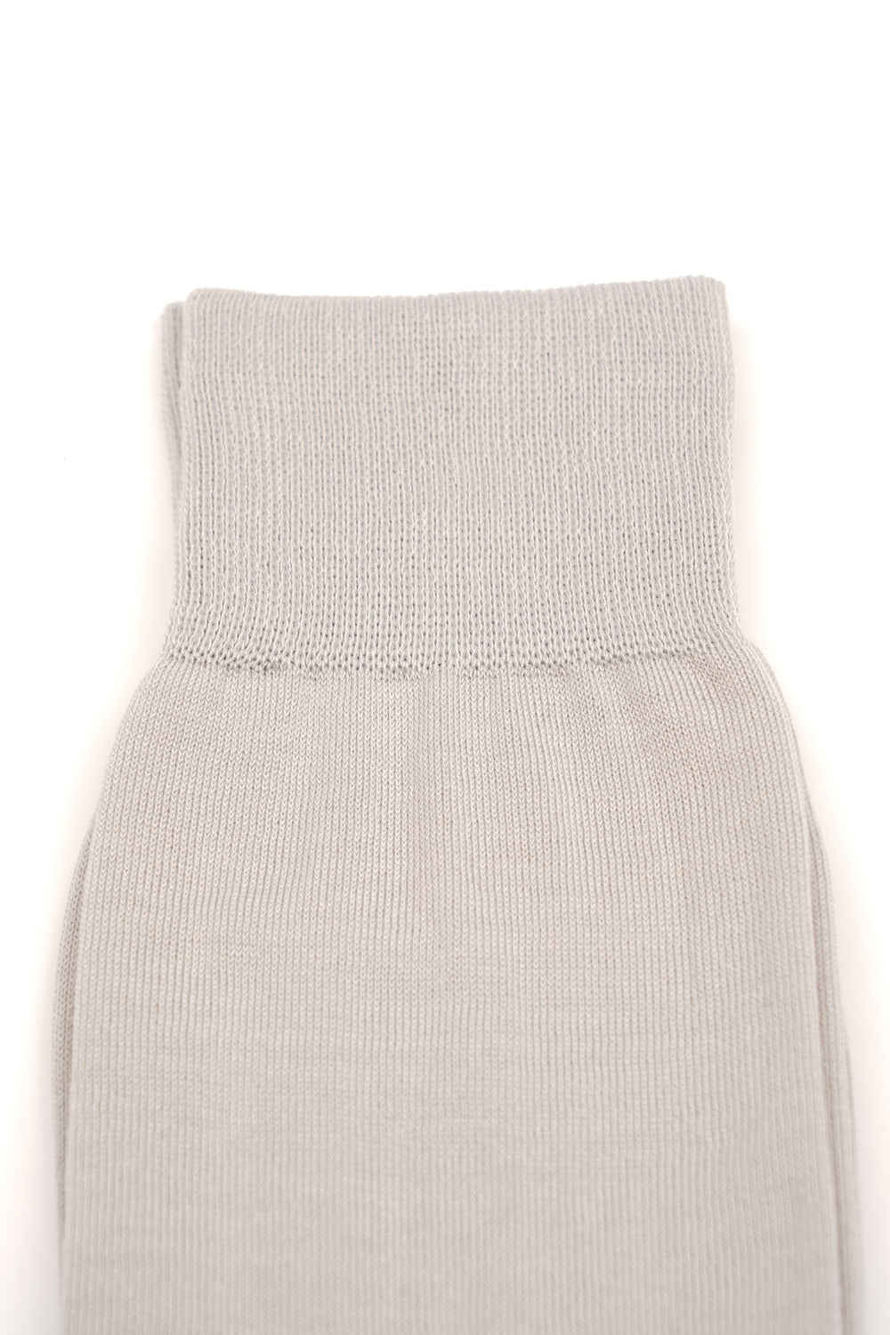 Șosete gri deschis uni din bumbac