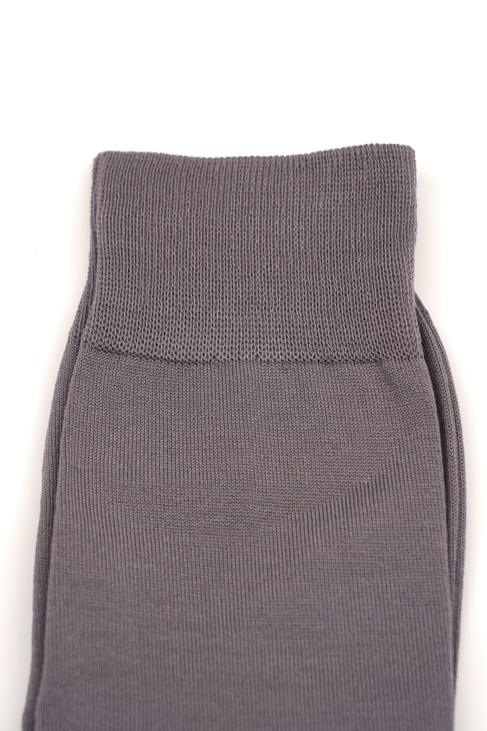 Șosete gri uni din bumbac