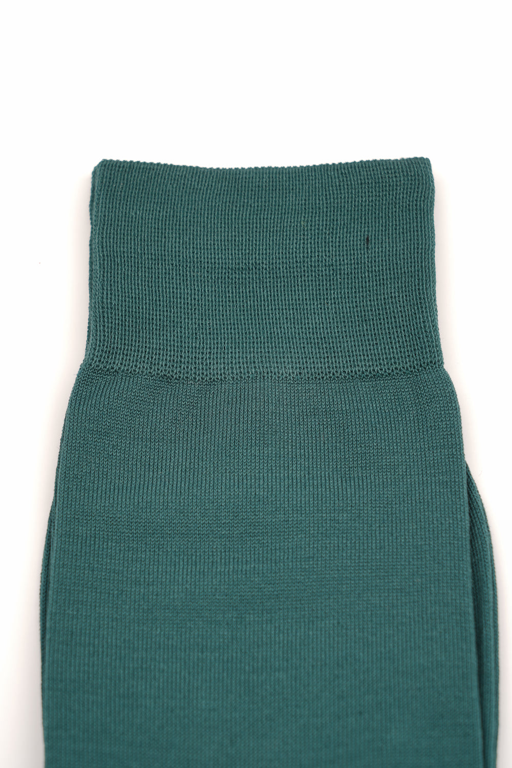 Șosete verzi petrol uni din bumbac