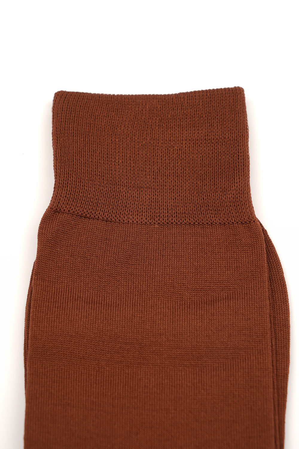 Șosete maro uni din bumbac