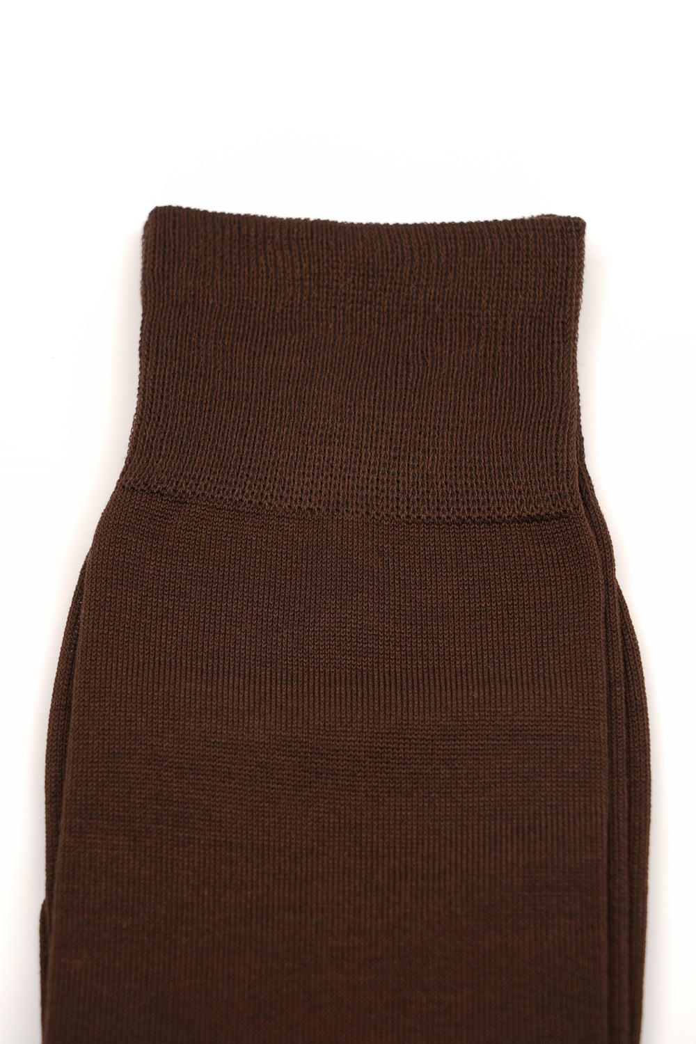 Șosete maro închis uni din bumbac