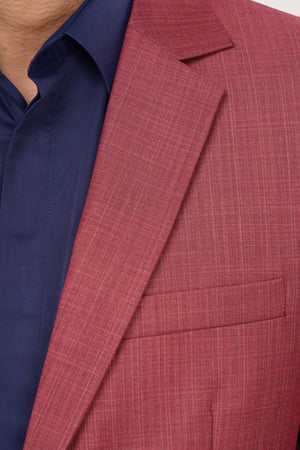 Costum Bărbați Roz din Lână